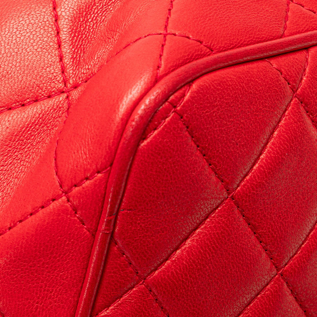 Chanel CC Quilted Lambskin Tassel Camera Bag