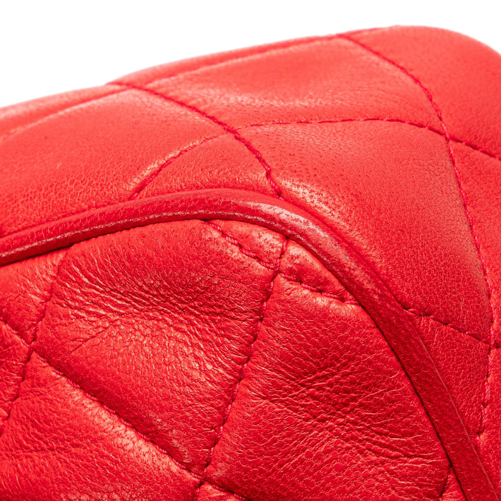 Chanel CC Quilted Lambskin Tassel Camera Bag