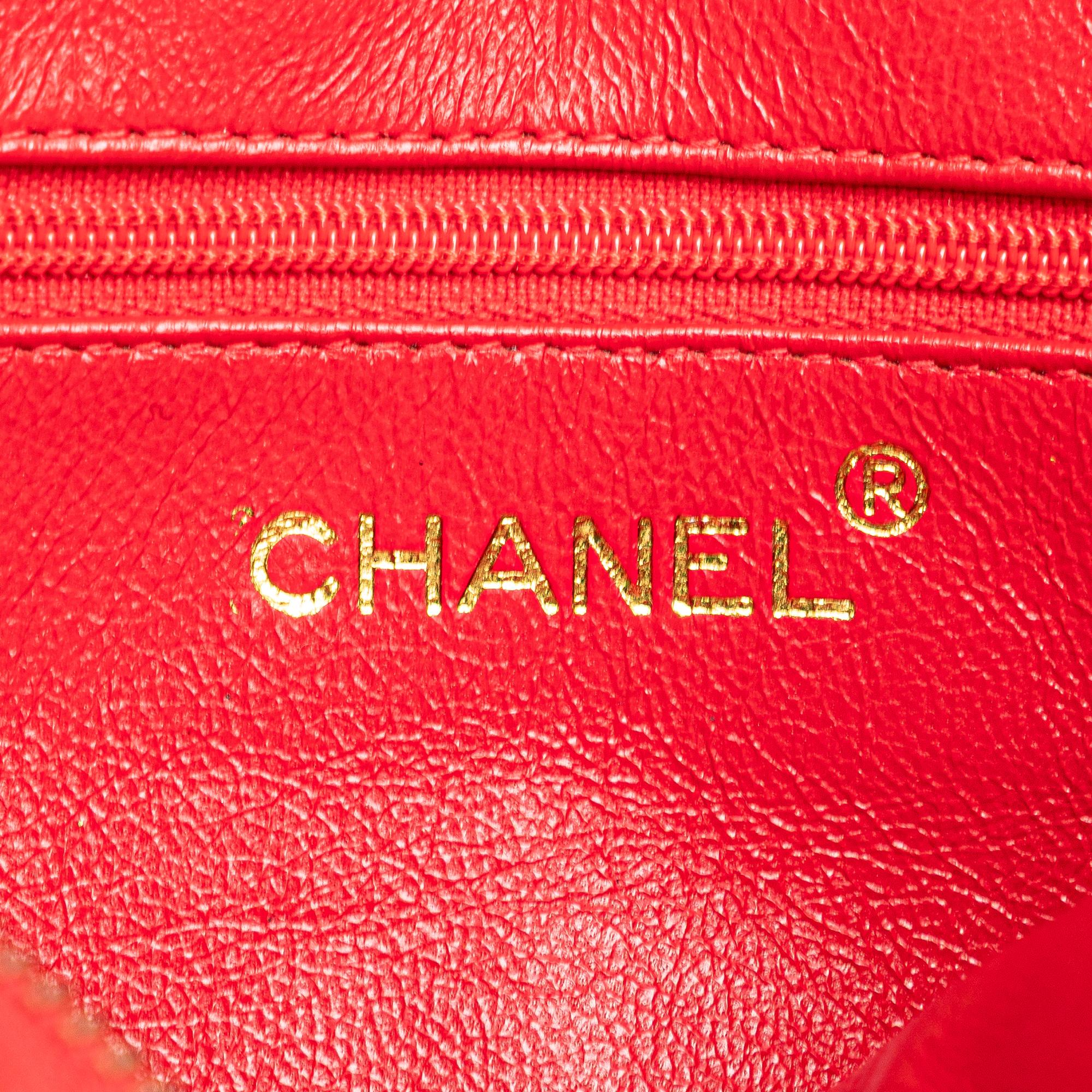 Chanel CC Quilted Lambskin Tassel Camera Bag