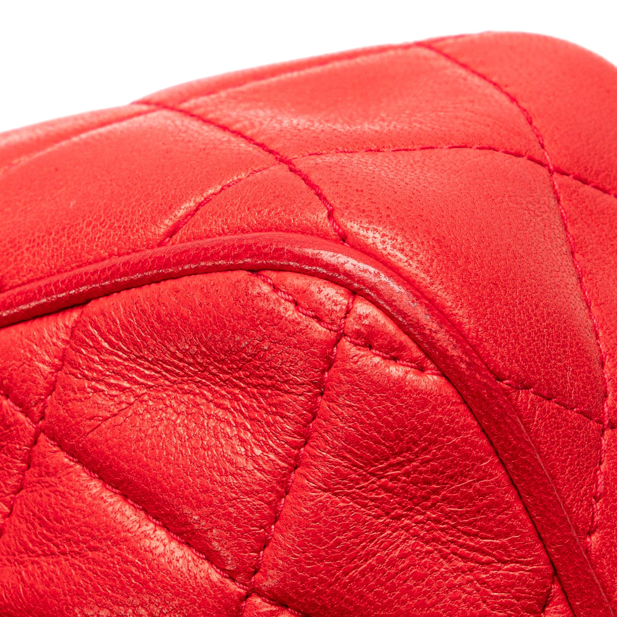 Chanel CC Quilted Lambskin Tassel Camera Bag