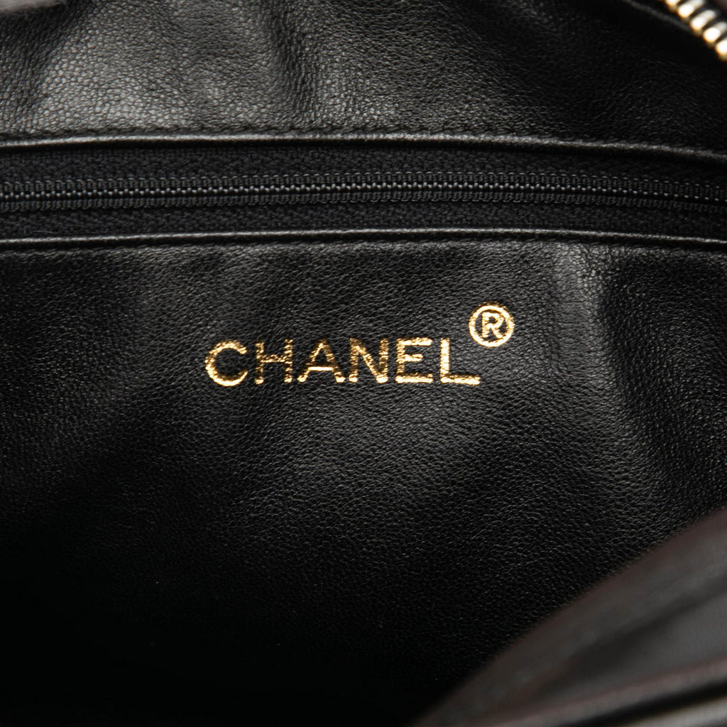 Chanel CC Quilted Lambskin Tassel Camera Bag