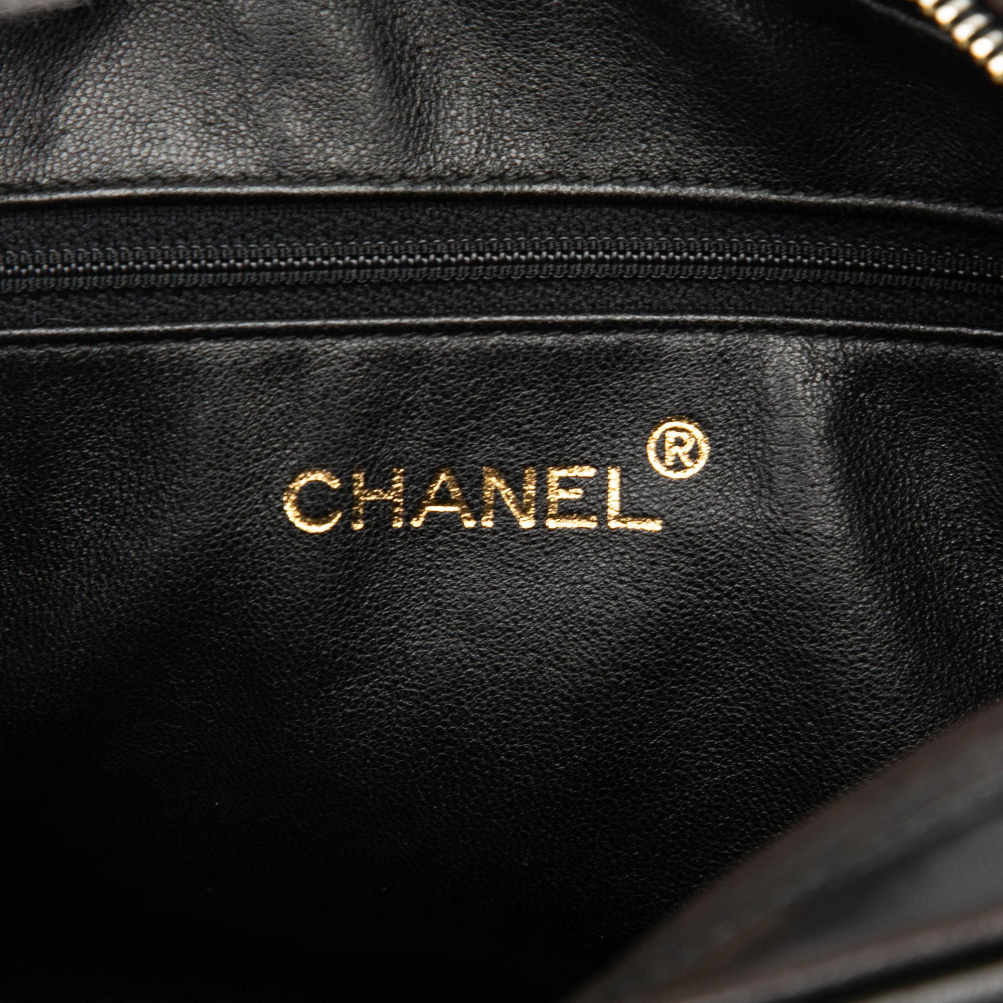 Chanel CC Quilted Lambskin Tassel Camera Bag