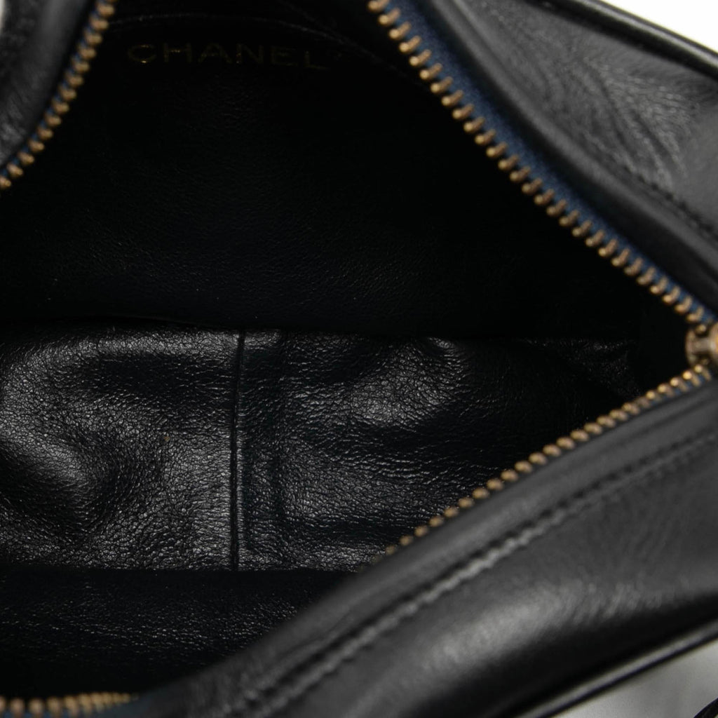 Chanel CC Quilted Lambskin Tassel Camera Bag