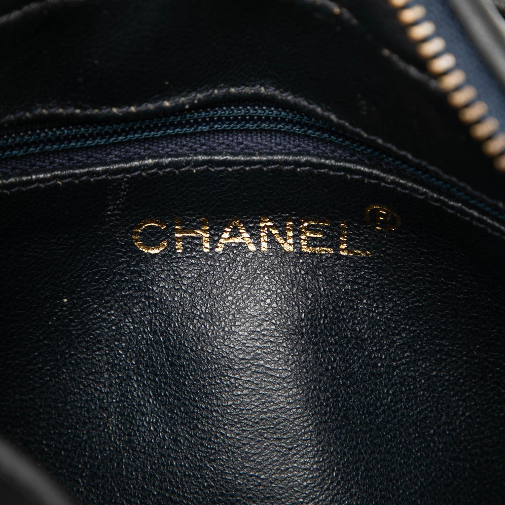 Chanel CC Quilted Lambskin Tassel Camera Bag