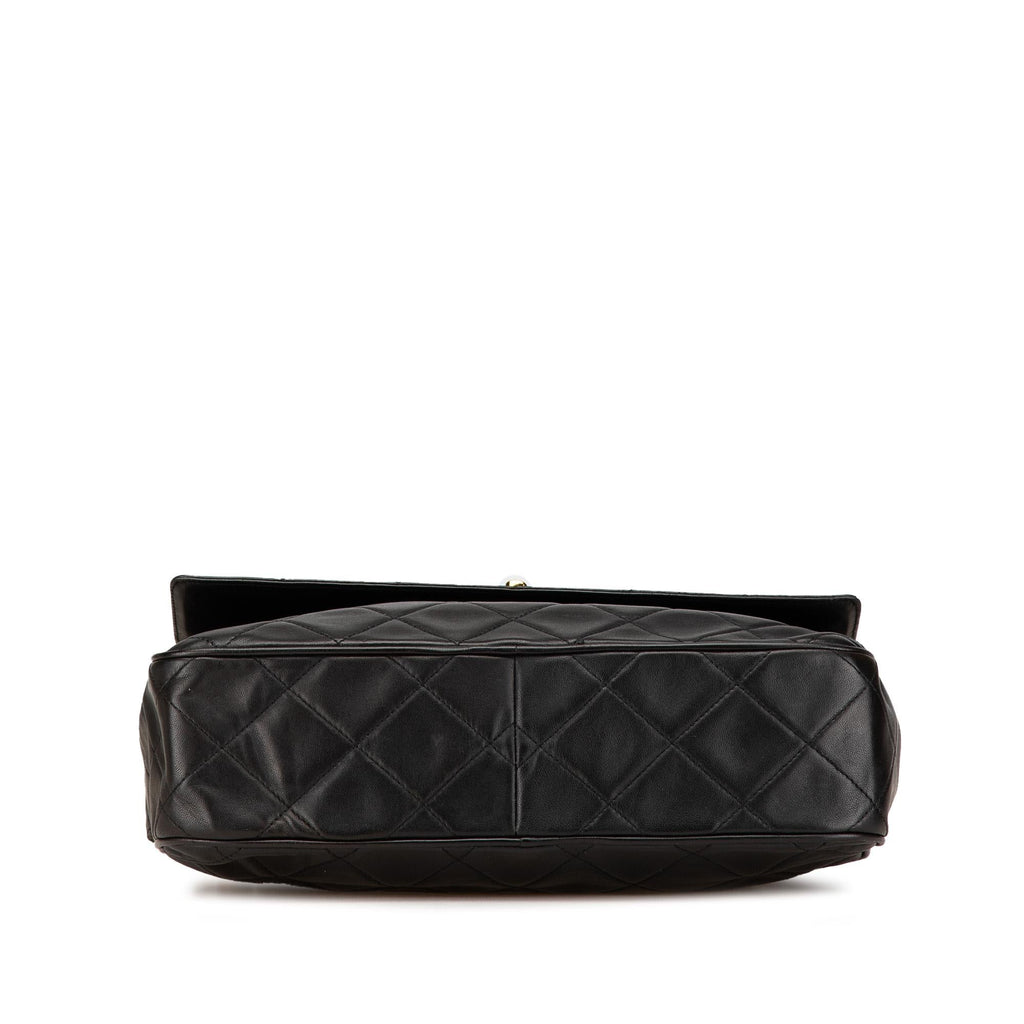 Chanel CC Quilted Lambskin Tassel Crossbody