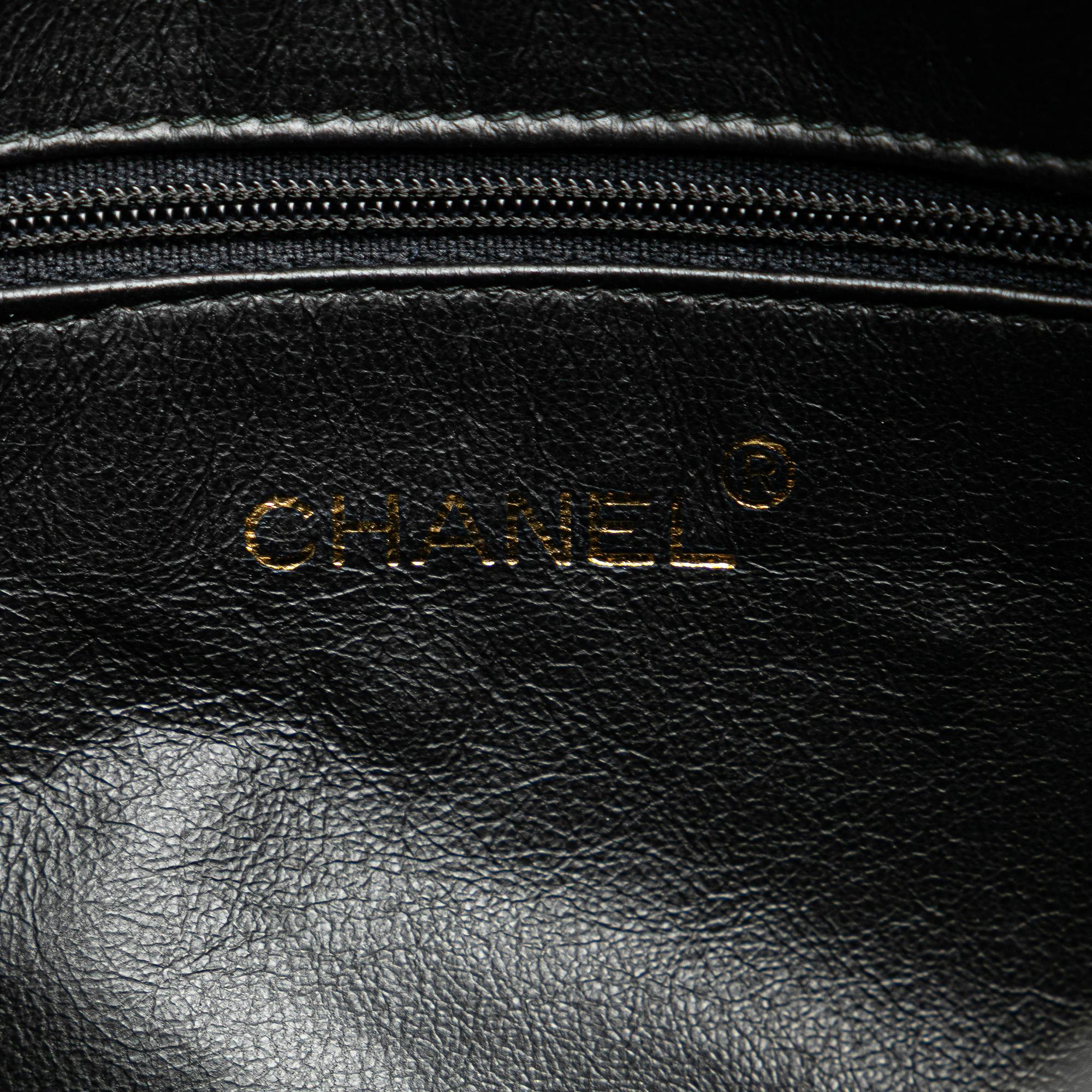 Chanel CC Quilted Lambskin Tassel Crossbody