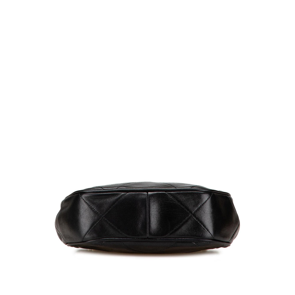 Chanel CC Quilted Lambskin Tassel Crossbody