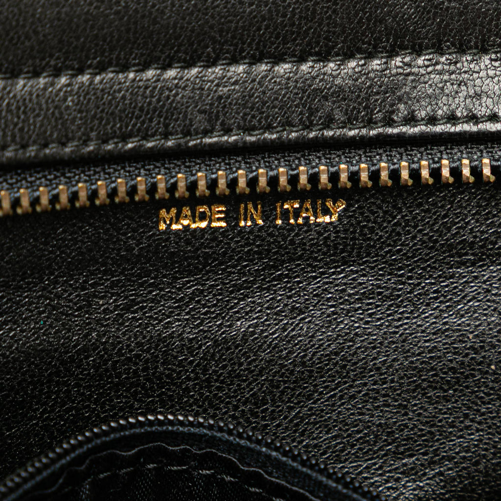 Chanel CC Quilted Lambskin Tassel Crossbody