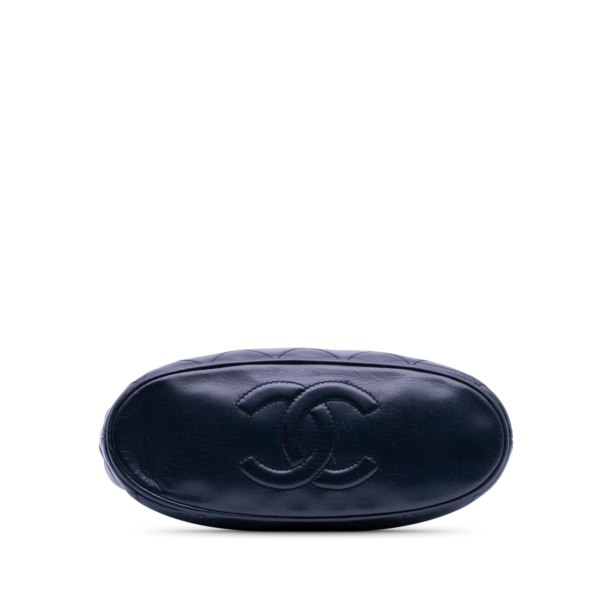Chanel CC Quilted Lambskin Tassel Flap