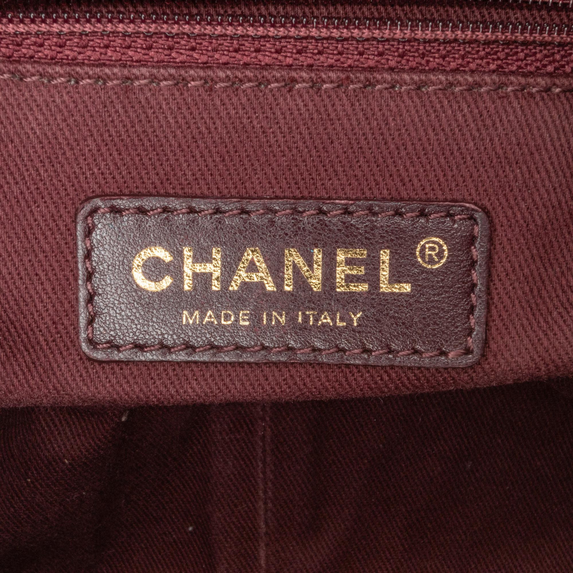 Chanel CC Quilted Lambskin Tassel and Border Embellished Flap