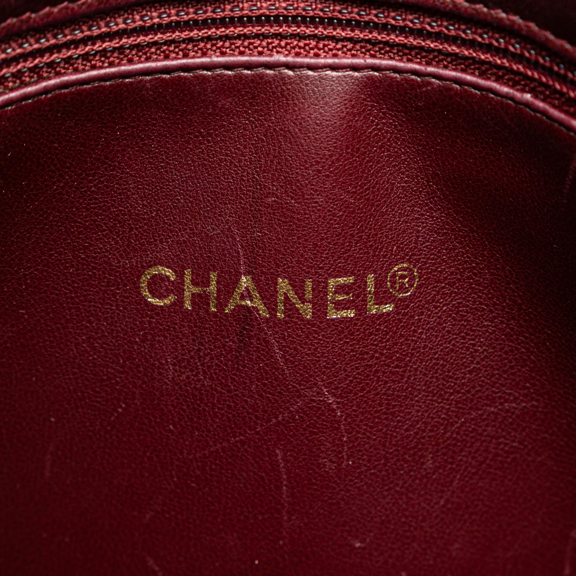 Chanel CC Quilted Lambskin Tote (SHG-uv9hyd)