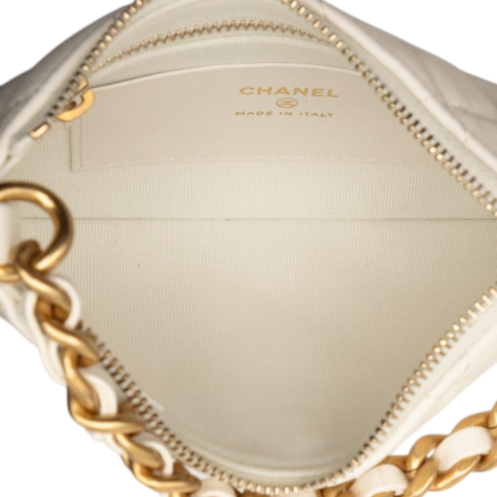 Chanel CC Quilted Lambskin Trendy Chain Around Hobo