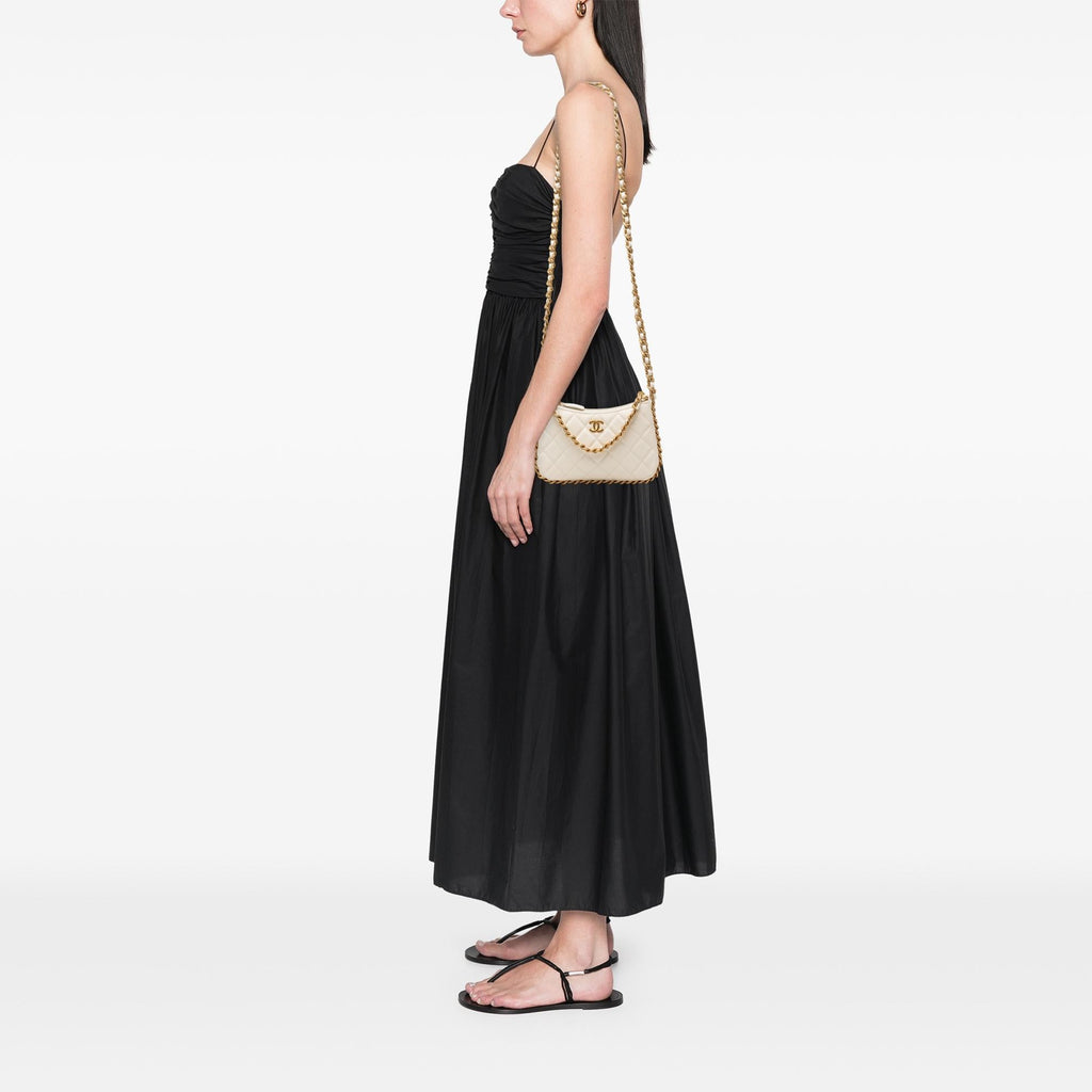 Chanel CC Quilted Lambskin Trendy Chain Around Hobo