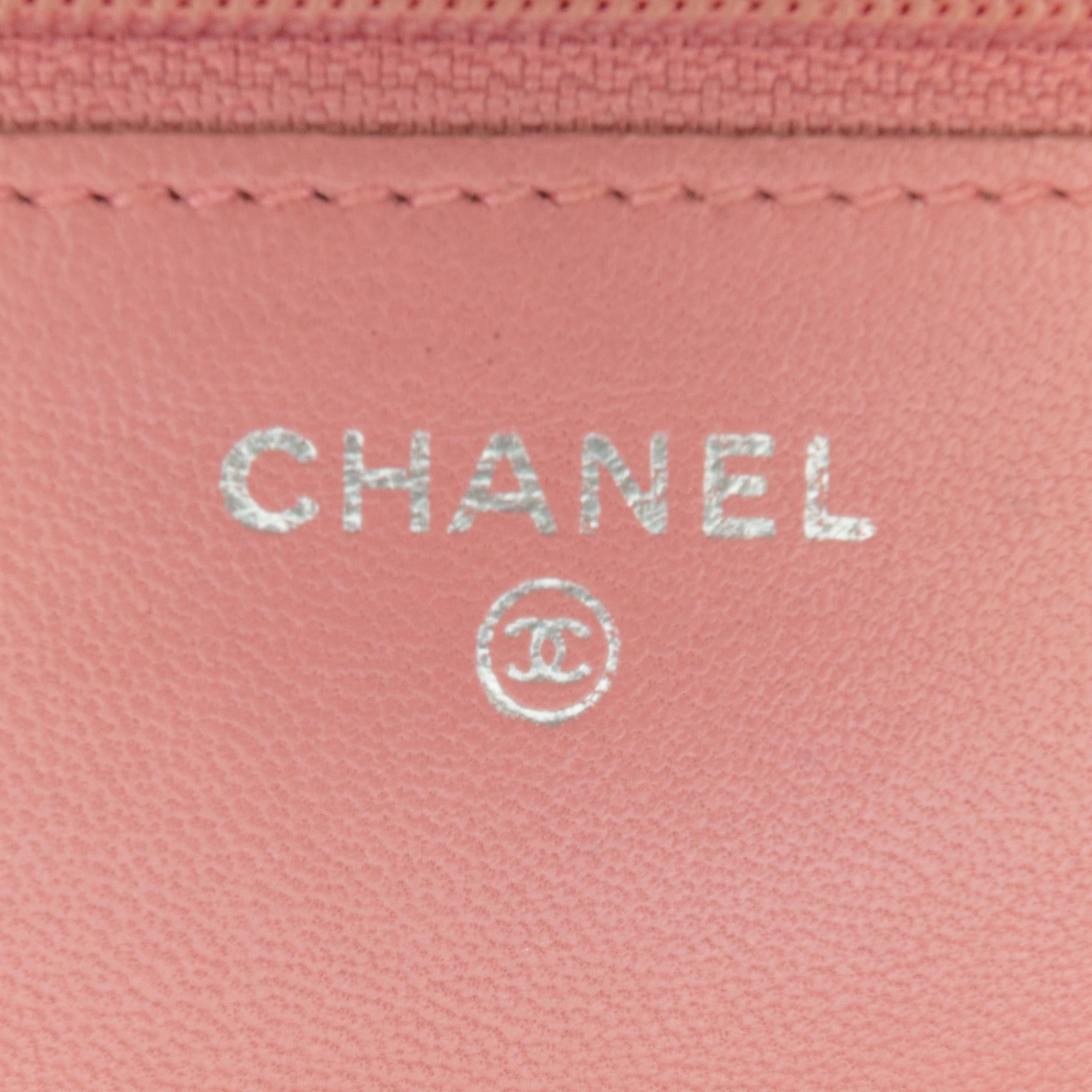 Chanel CC Quilted Lambskin Wallet On Chain (SHG-eULIFC)