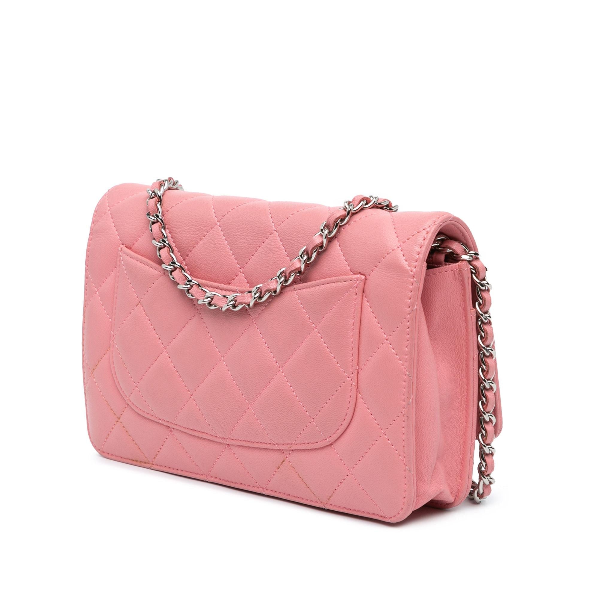 Chanel CC Quilted Lambskin Wallet On Chain (SHG-QKPR3a)