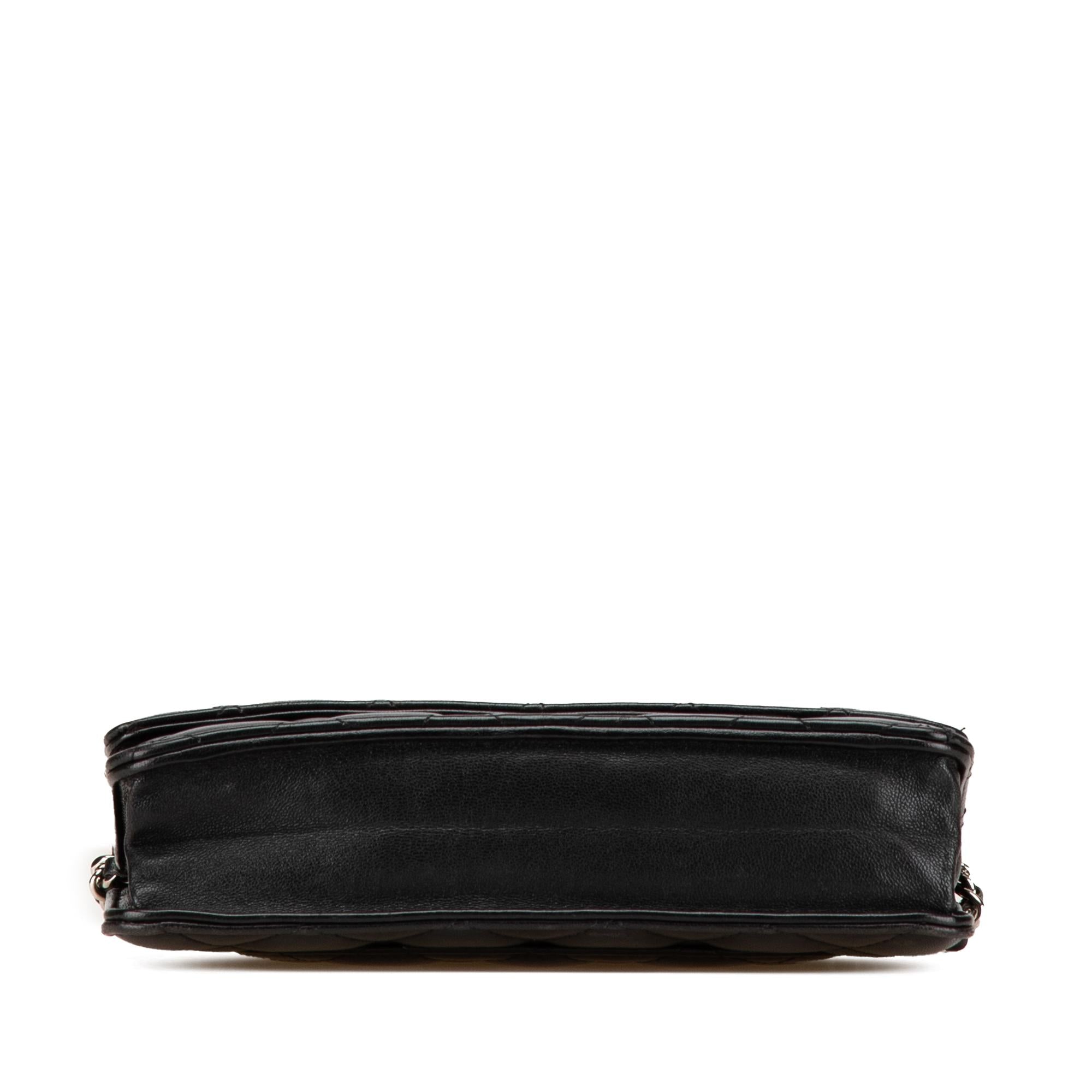 Chanel CC Quilted Lambskin Wallet On Chain