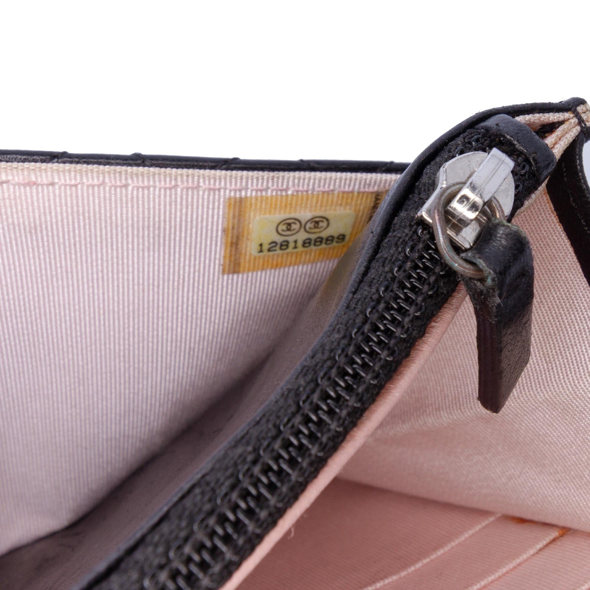 Chanel CC Quilted Lambskin Wallet On Chain