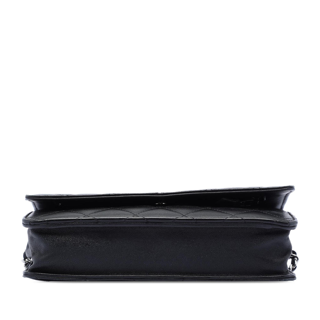 Chanel CC Quilted Lambskin Wallet On Chain