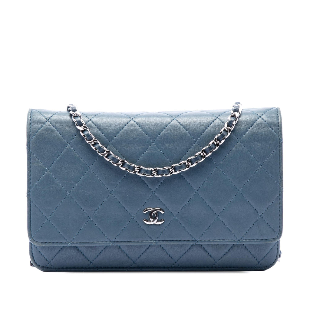 Chanel CC Quilted Lambskin Wallet On Chain