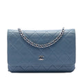 Chanel CC Quilted Lambskin Wallet On Chain