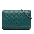 Chanel CC Quilted Lambskin Wallet On Chain