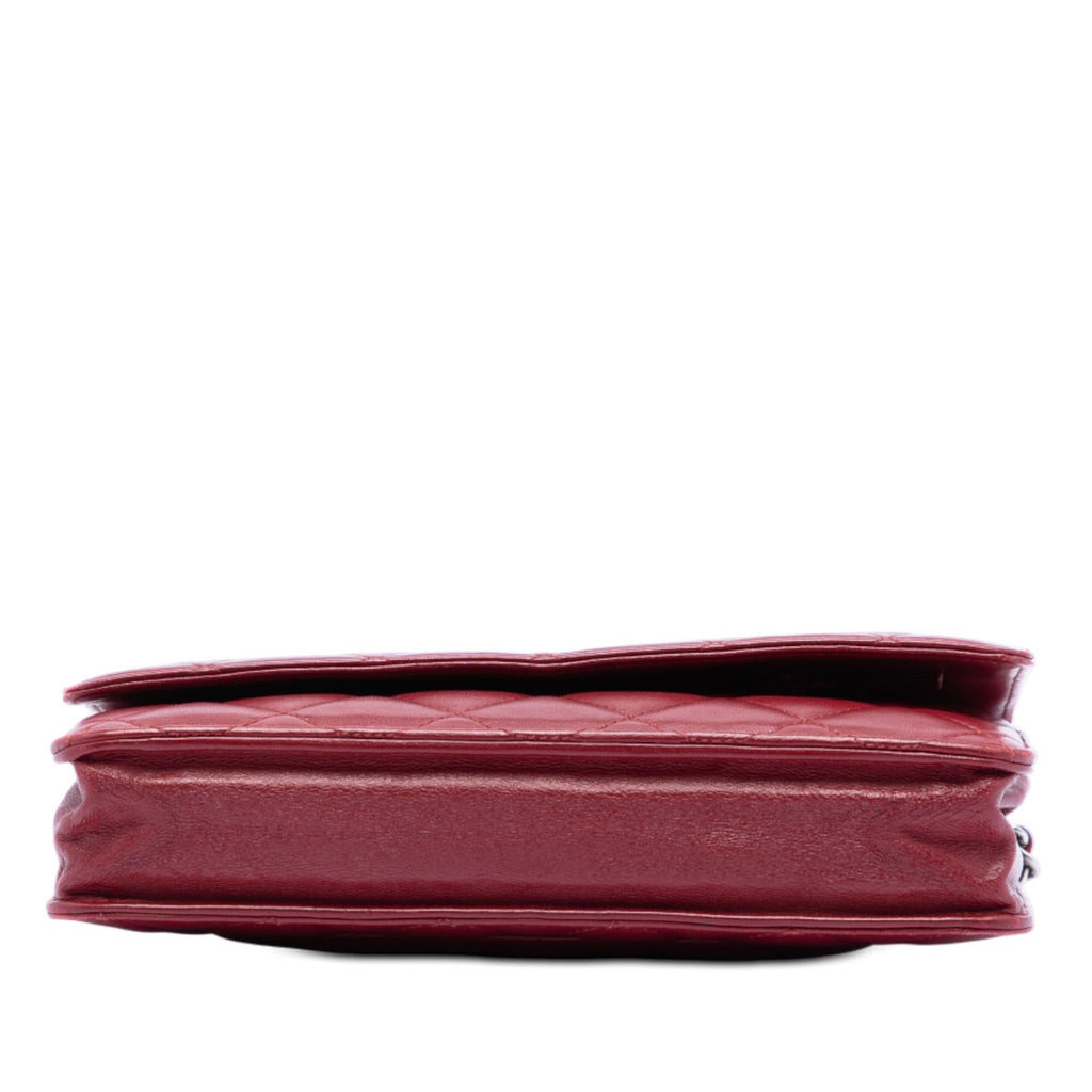 Chanel CC Quilted Lambskin Wallet on Chain