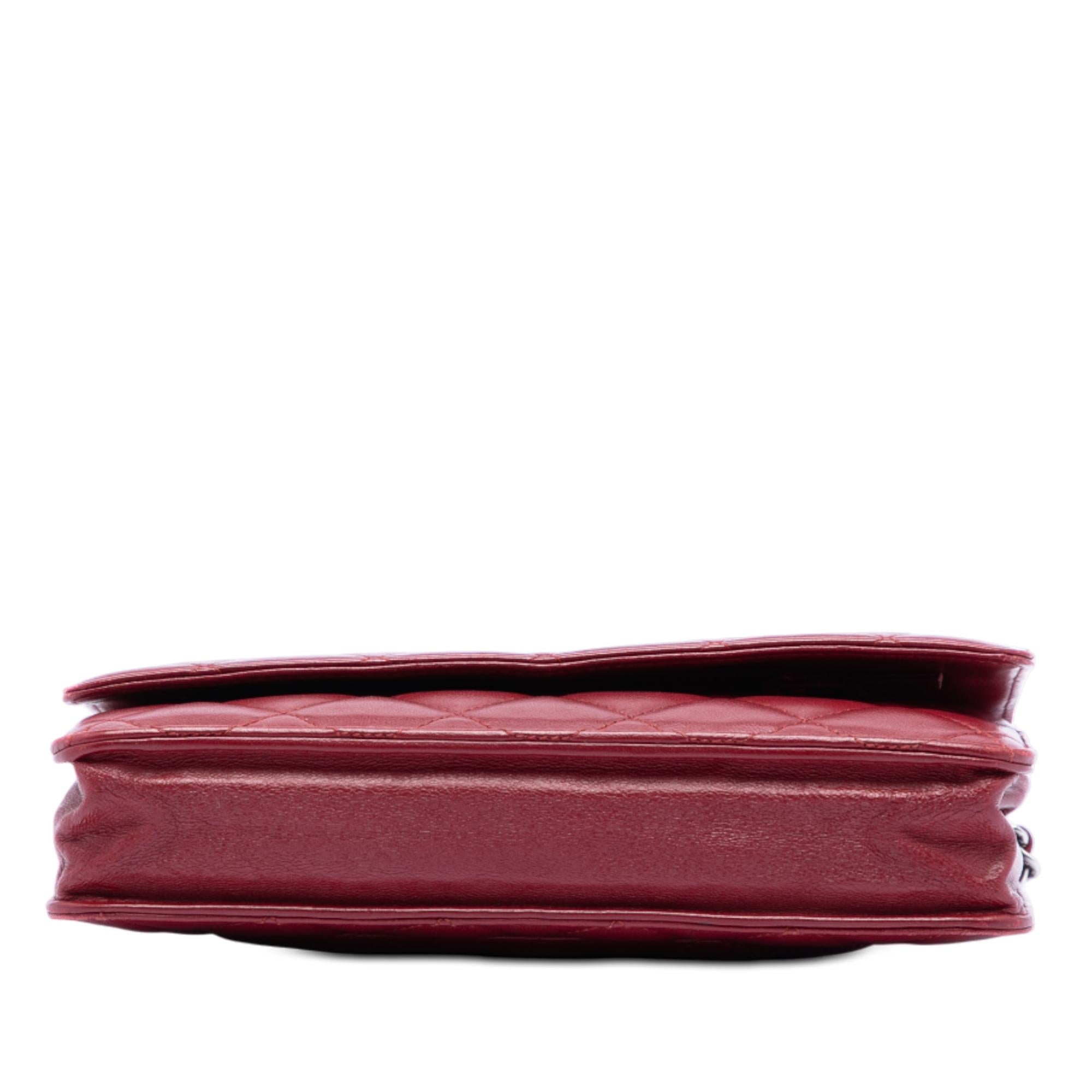 Chanel CC Quilted Lambskin Wallet on Chain