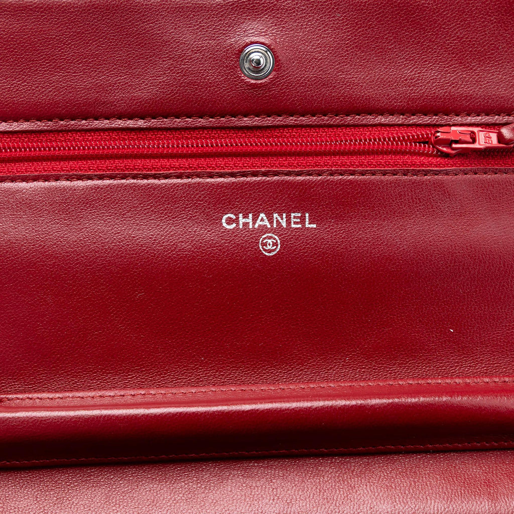 Chanel CC Quilted Lambskin Wallet on Chain