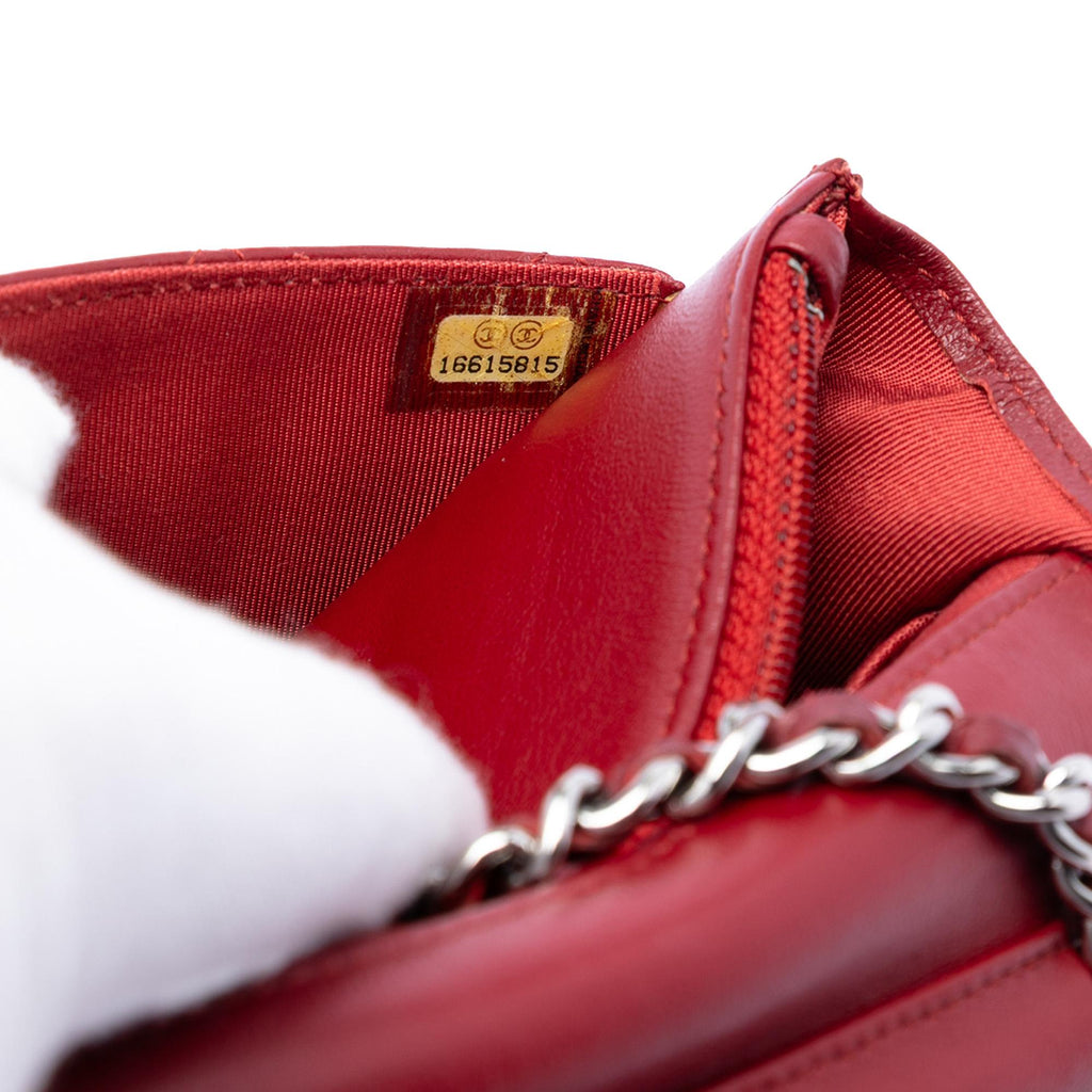 Chanel CC Quilted Lambskin Wallet on Chain