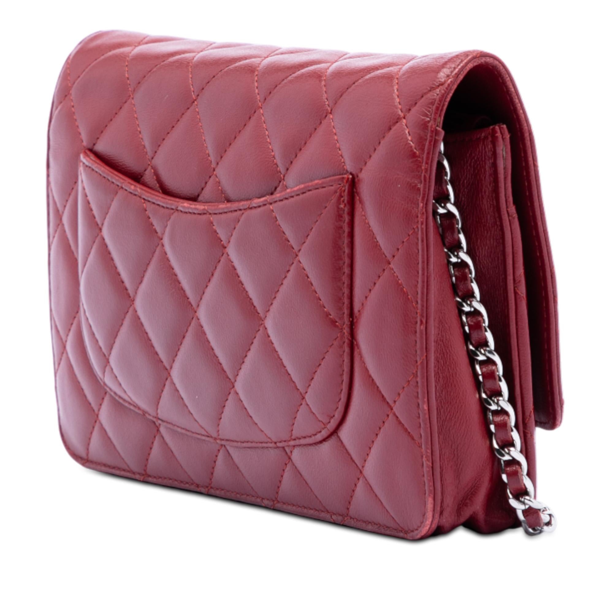 Chanel CC Quilted Lambskin Wallet on Chain