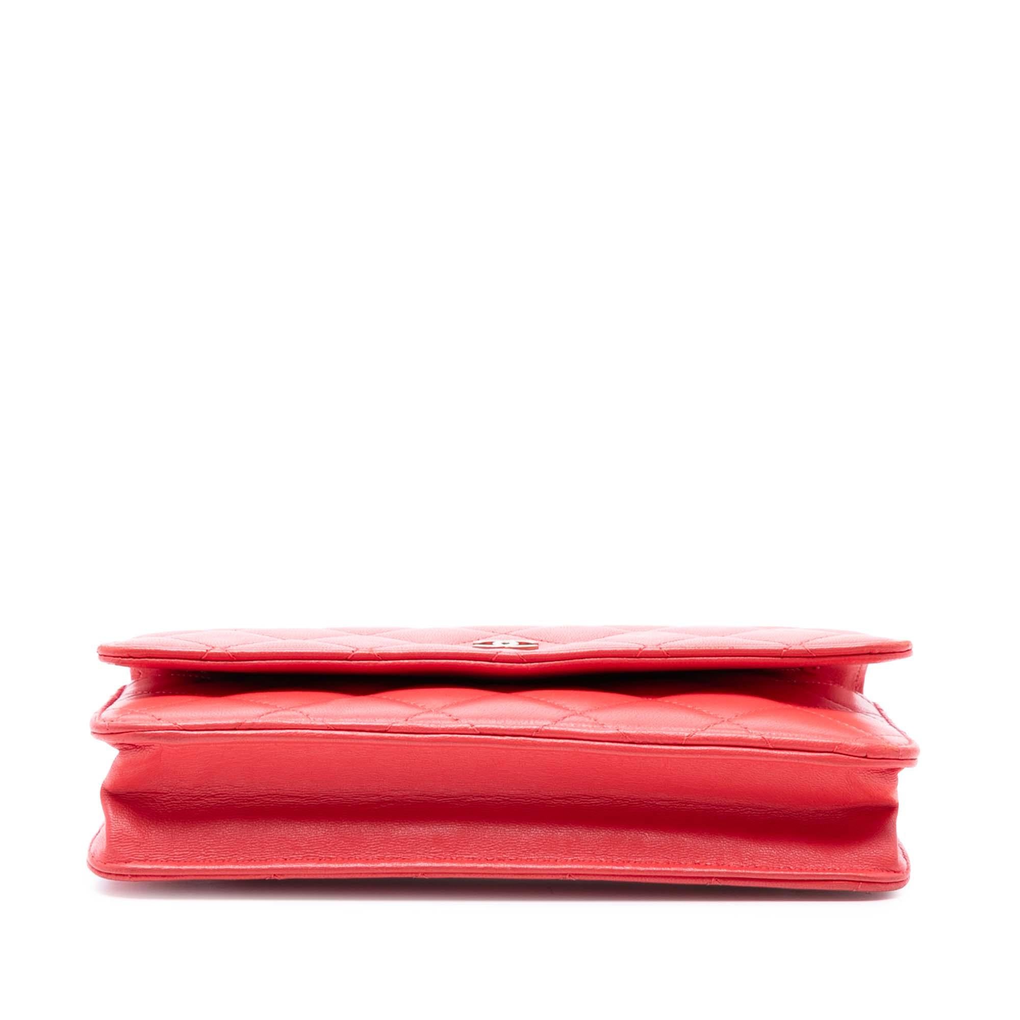 Chanel CC Quilted Lambskin Wallet on Chain