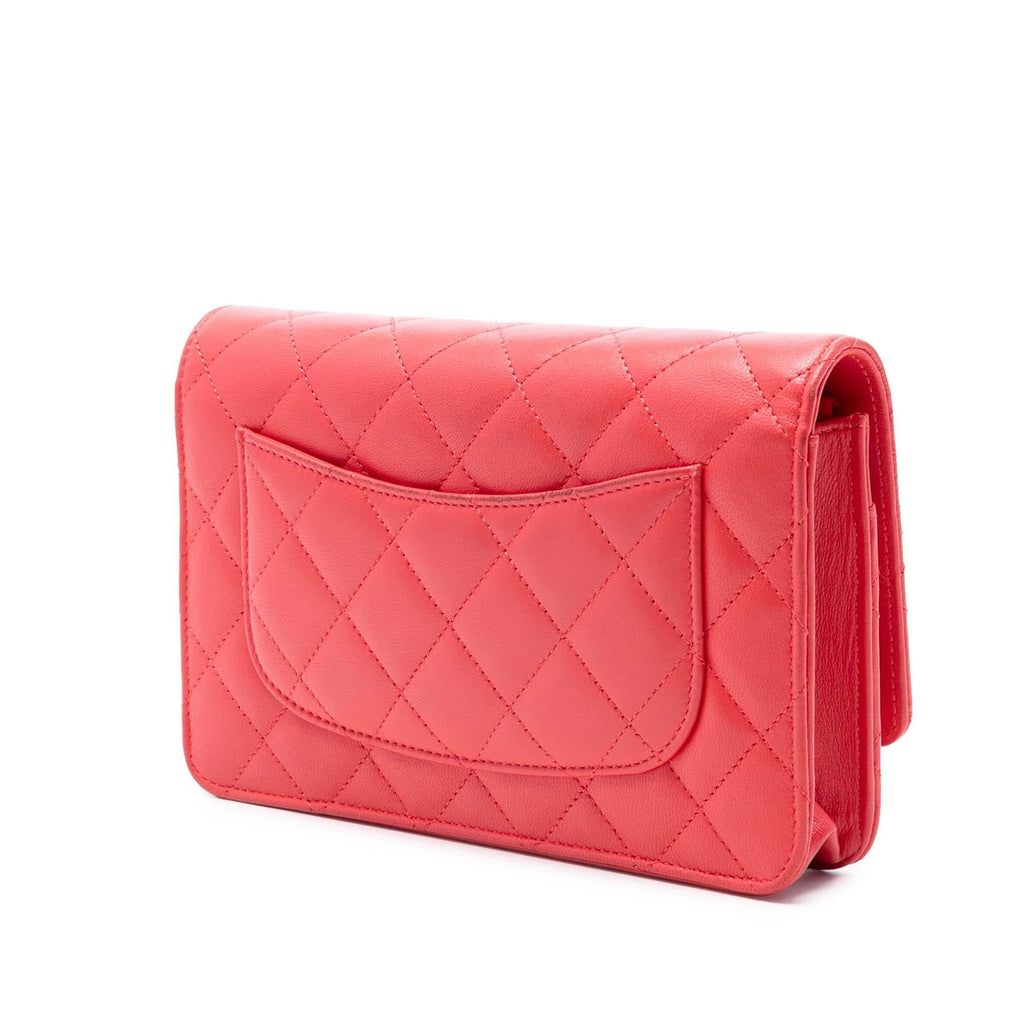 Chanel CC Quilted Lambskin Wallet on Chain