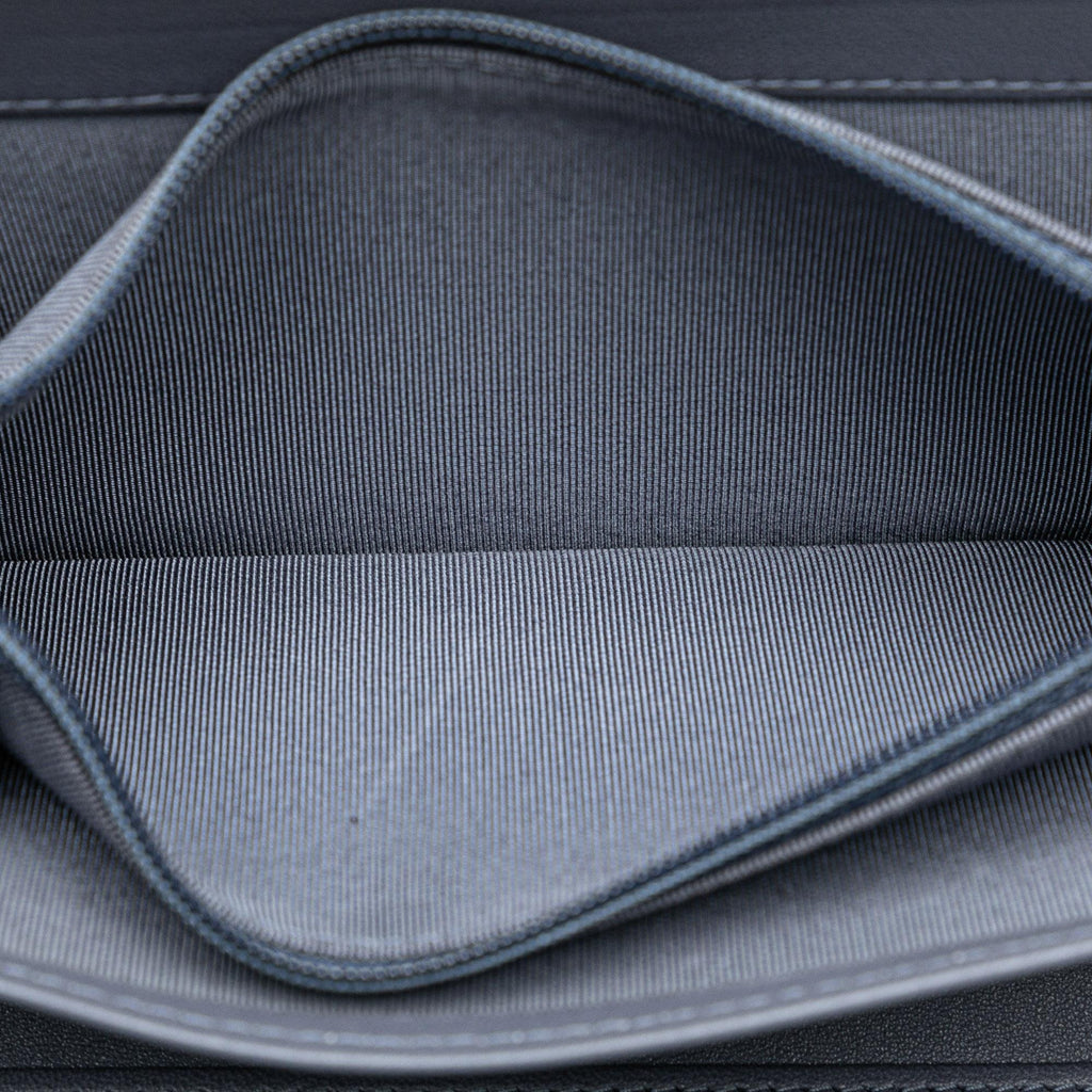 Chanel CC Quilted Lambskin Zip Around Wallet