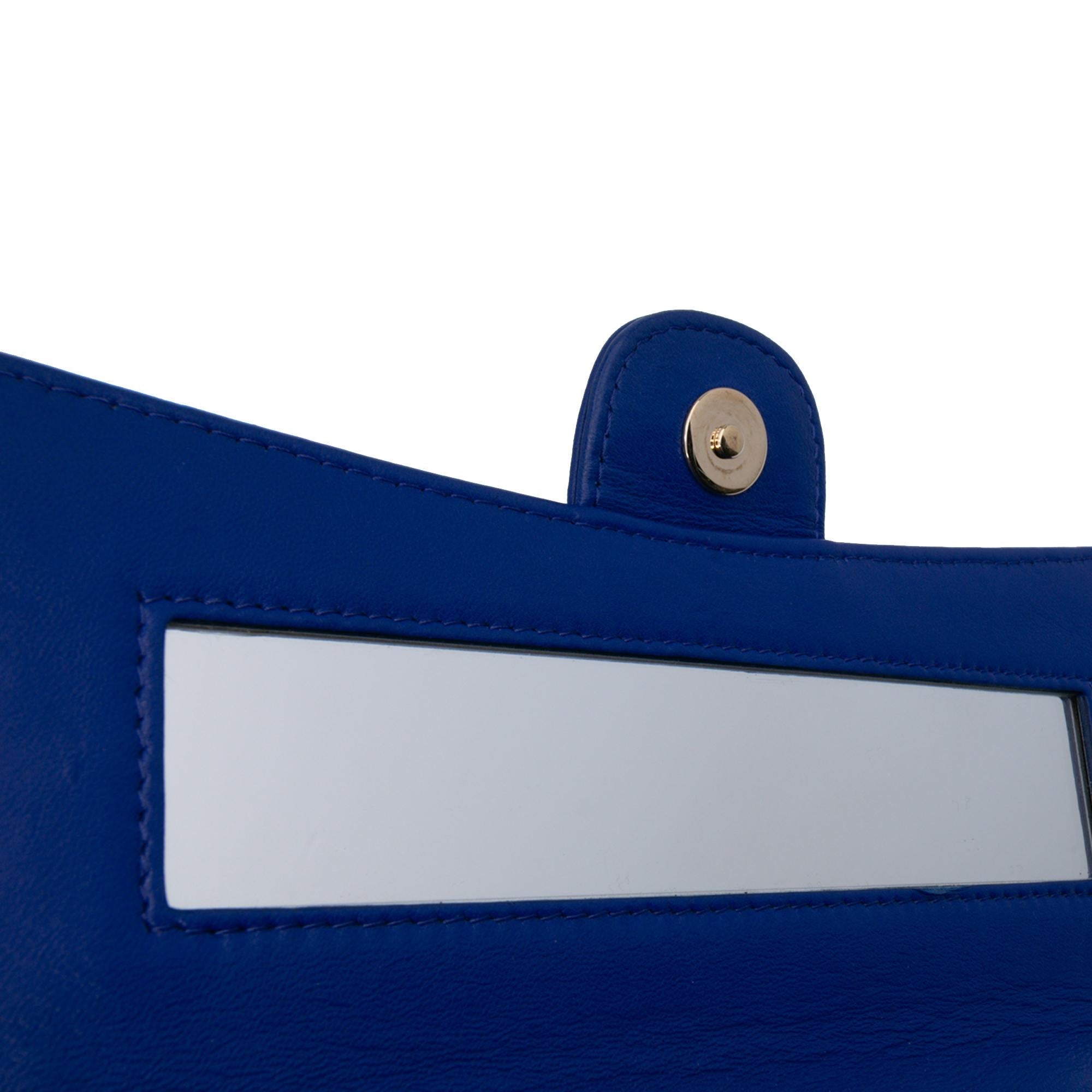 Chanel CC Quilted Lambskin Zip Vanity Flap