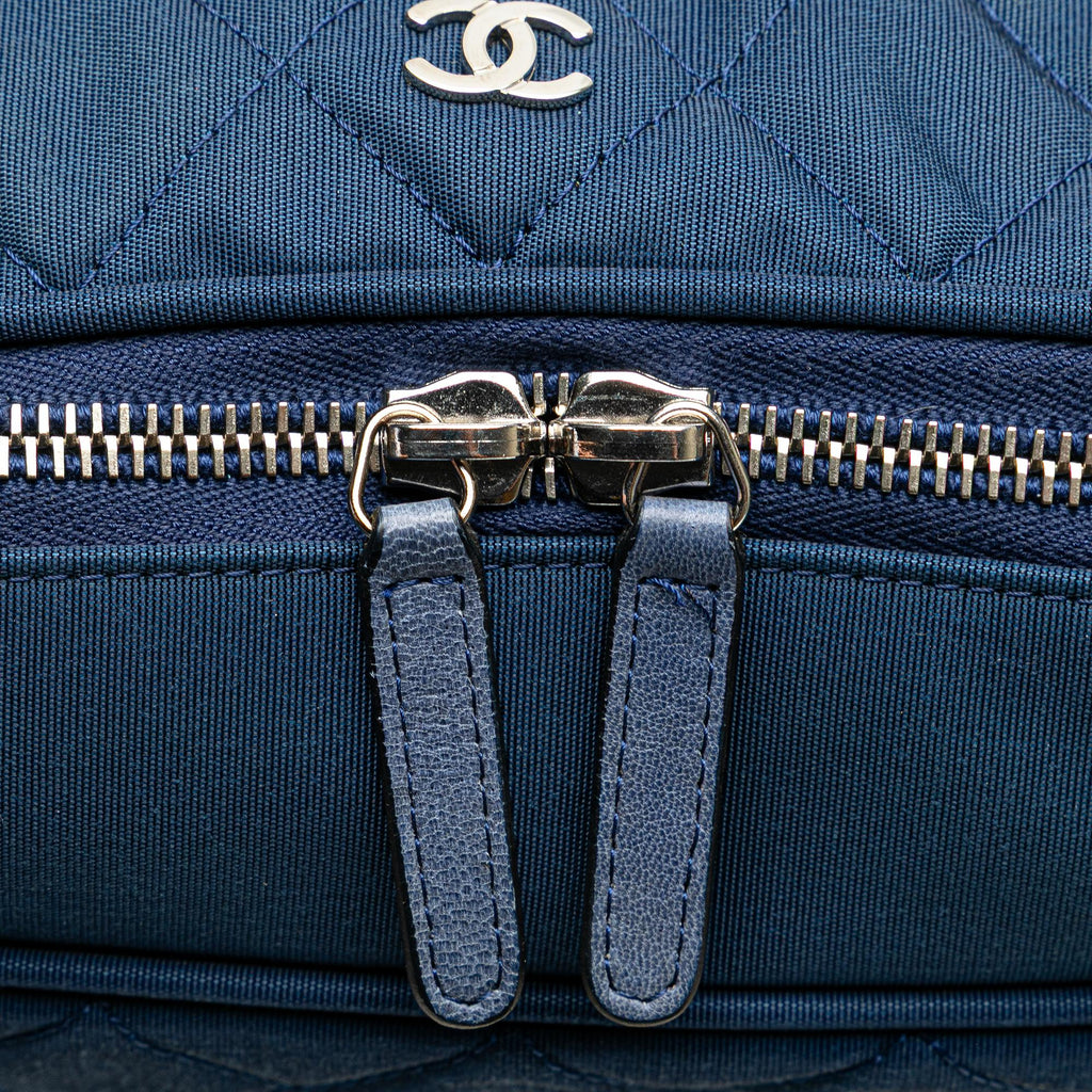 Chanel CC Quilted Nylon Laptop Case
