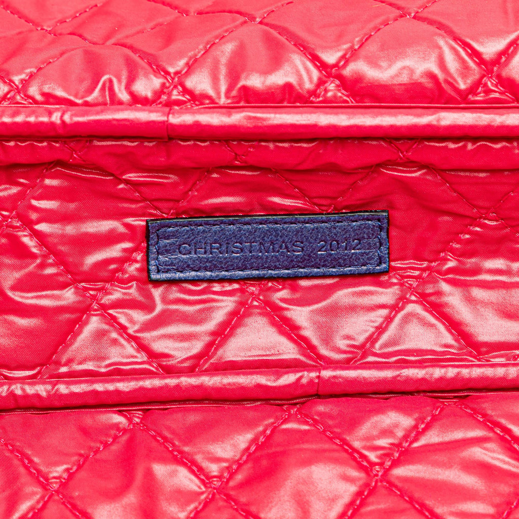 Chanel CC Quilted Nylon Laptop Case