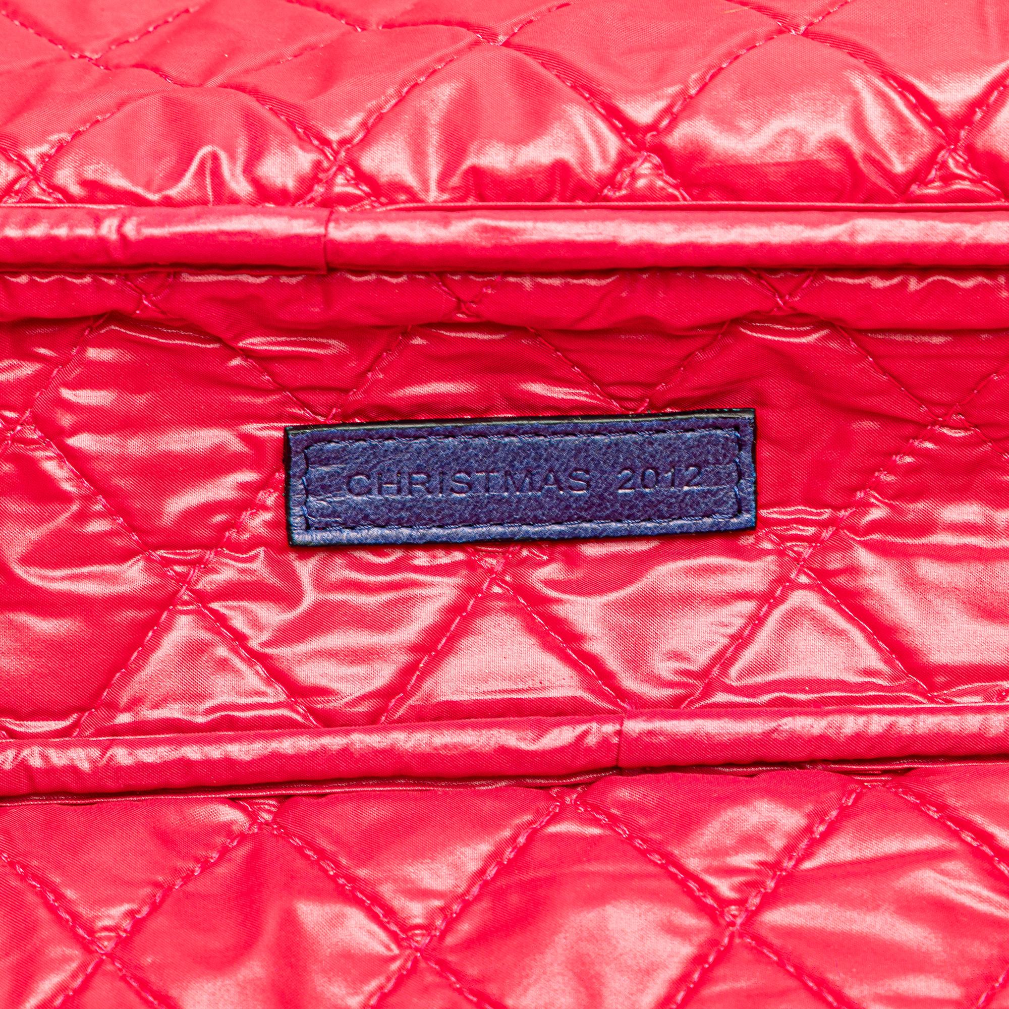 Chanel CC Quilted Nylon Laptop Case