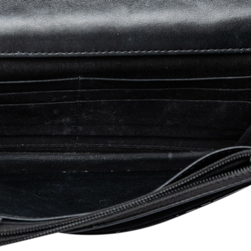 Chanel CC Quilted Patent Brilliant Wallet On Chain