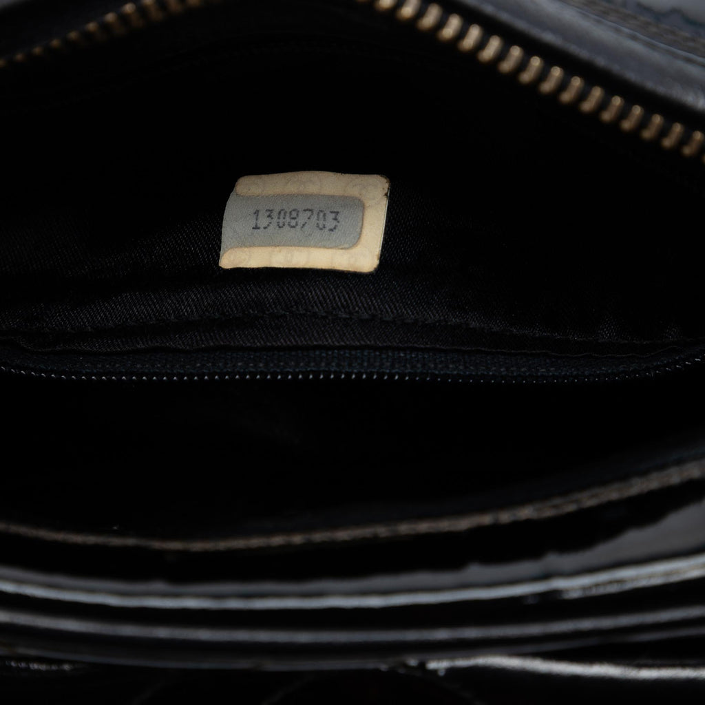 Chanel CC Quilted Patent Camera Bag