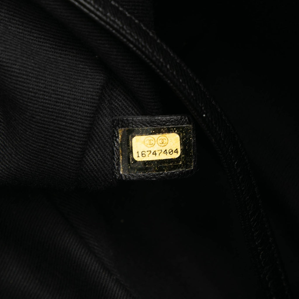 Chanel CC Quilted Patent Timeless Soft Tote