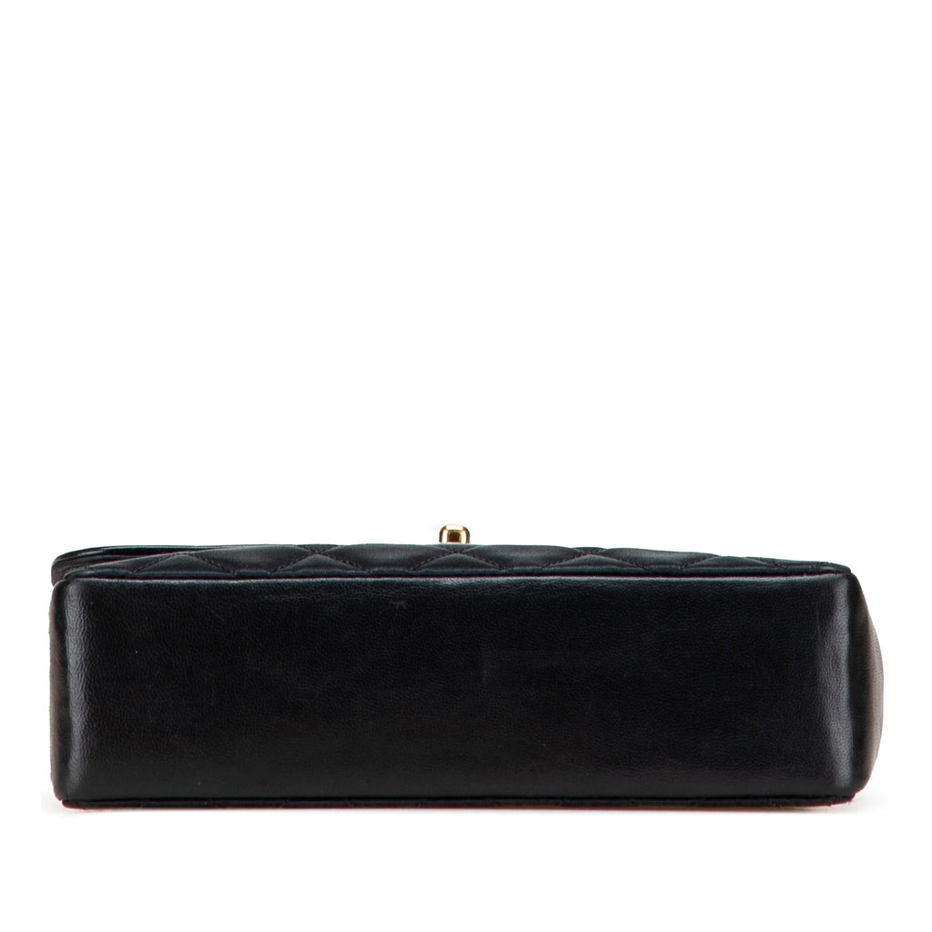 Chanel CC Quilted Satin Bijoux Chain Single Flap