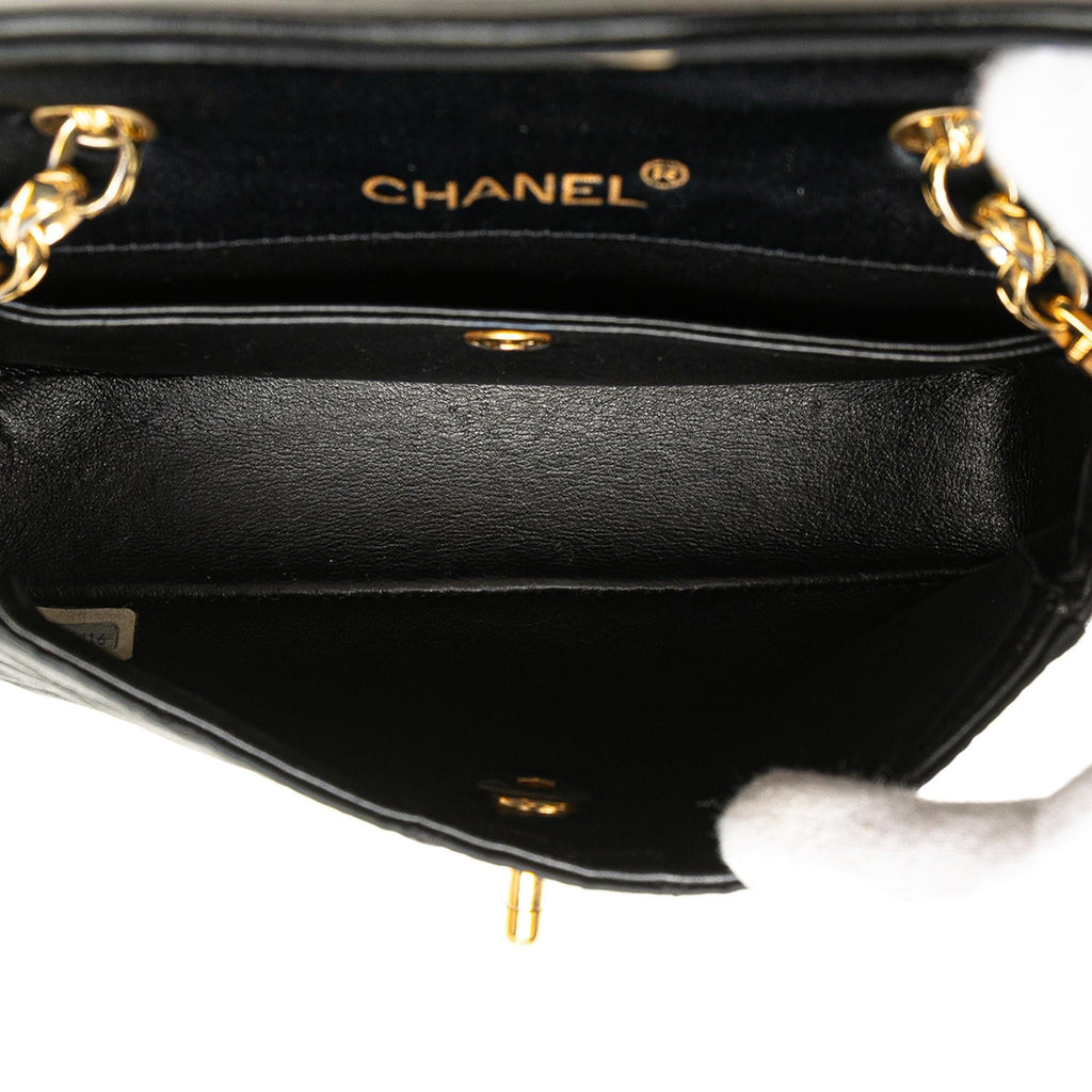 Chanel CC Quilted Satin Bijoux Chain Single Flap
