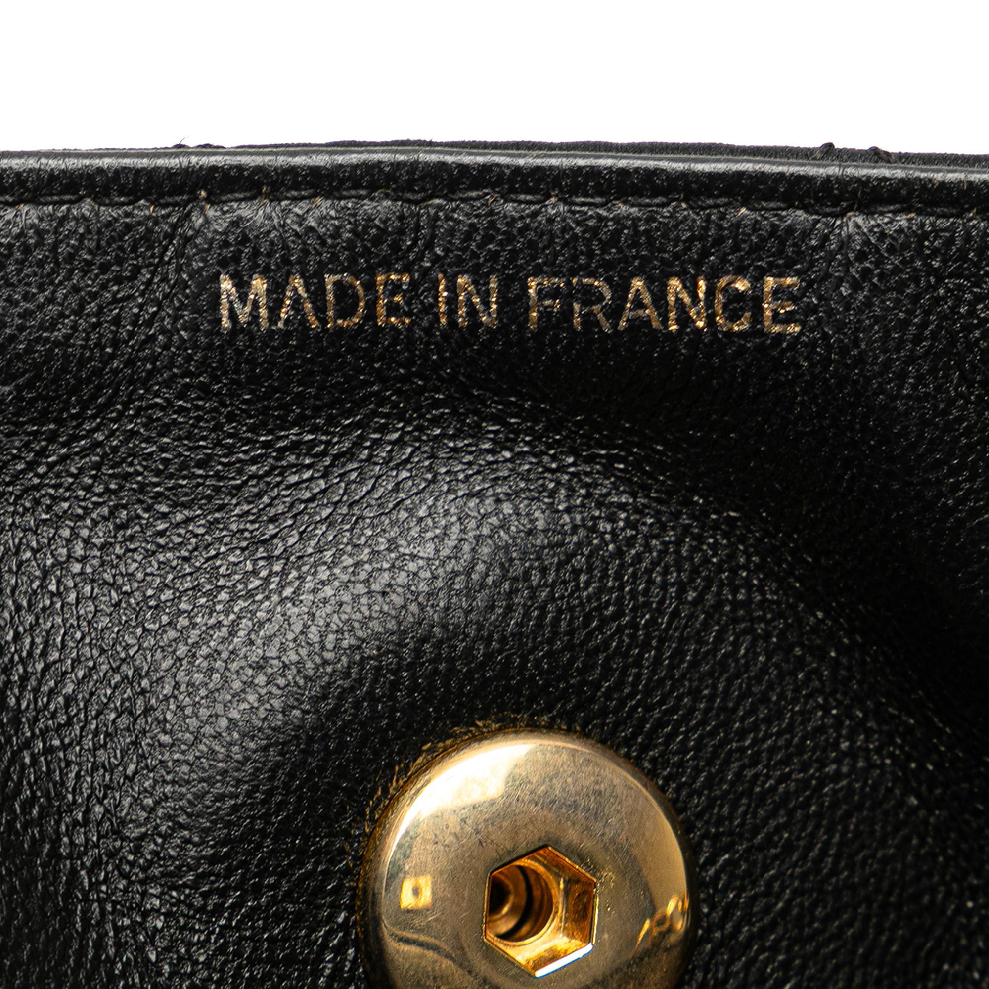 Chanel CC Quilted Satin Bijoux Chain Single Flap