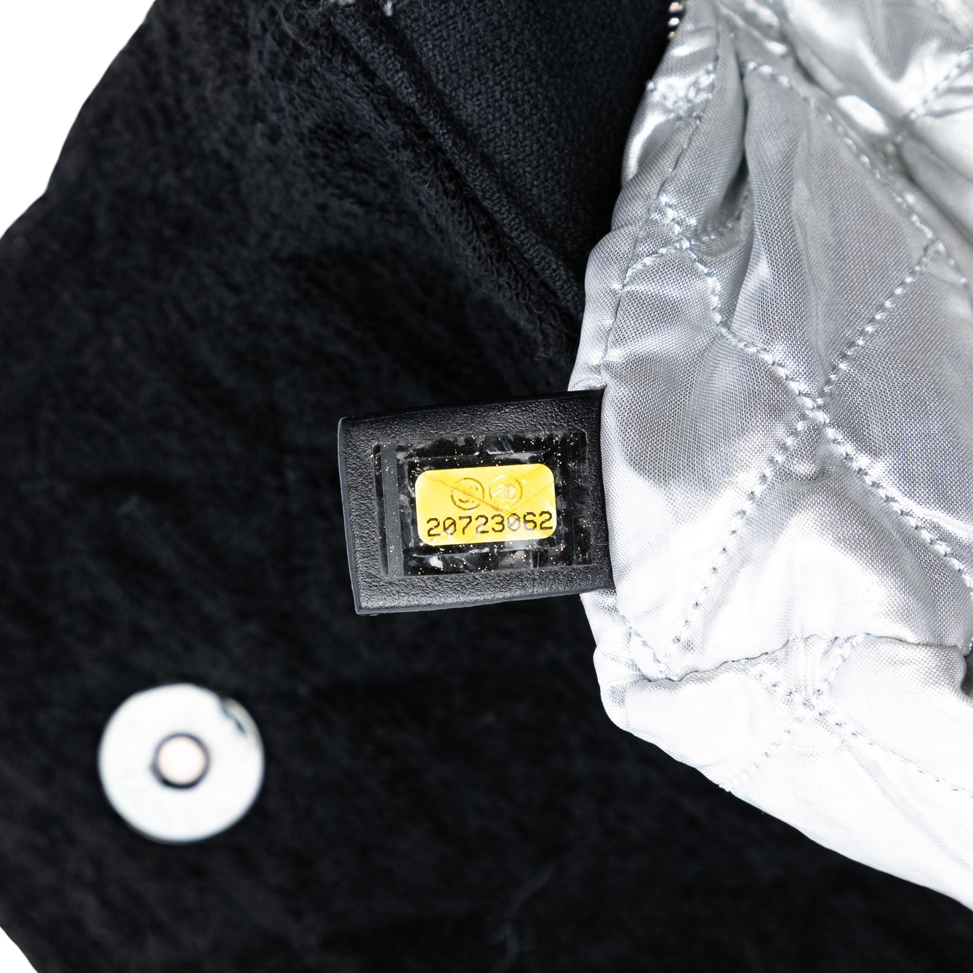 Chanel CC Quilted Terry Cloth Flap