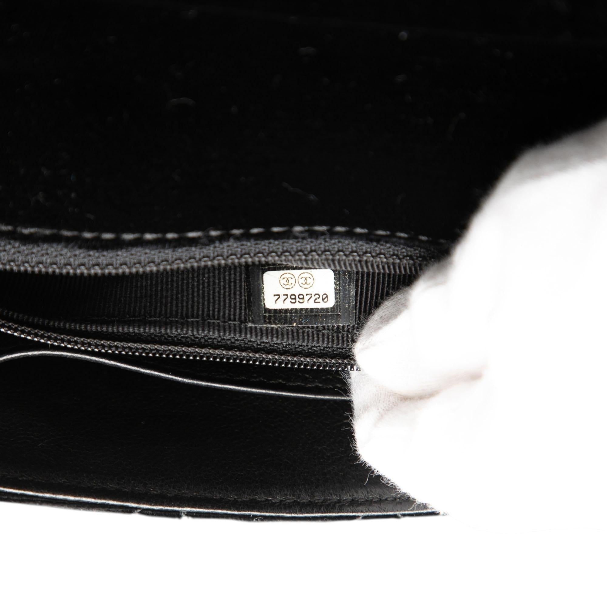 Chanel CC Quilted Velvet Chain Shoulder Bag