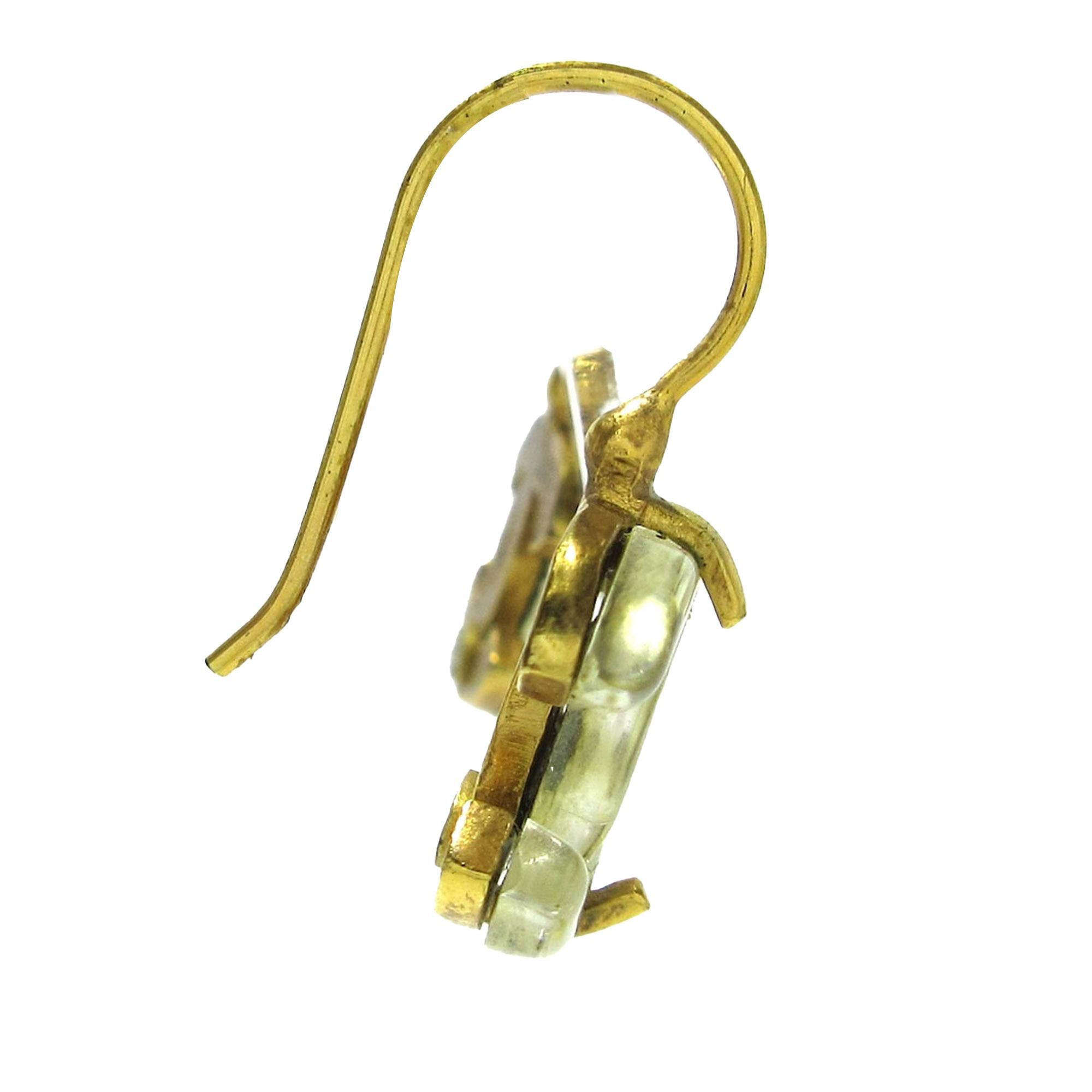 Chanel CC Resin Hook Earrings (SHG-aSiIdT)