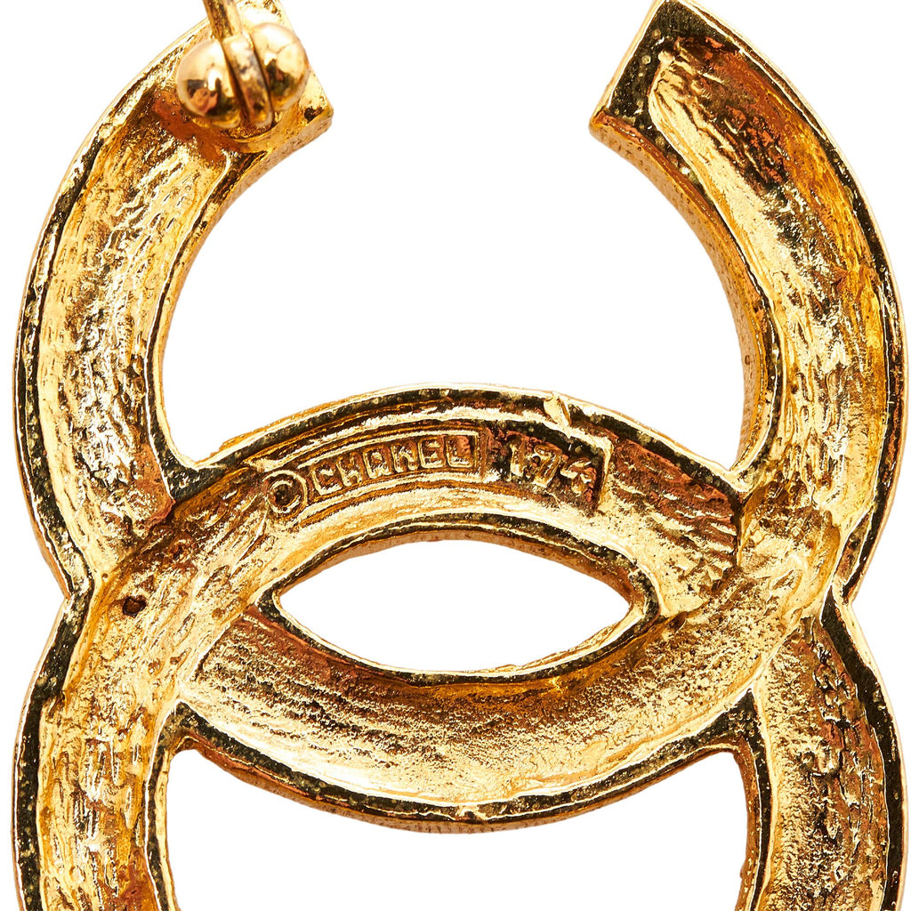 Chanel CC Rhinestone Brooch (SHG-gj10o8)