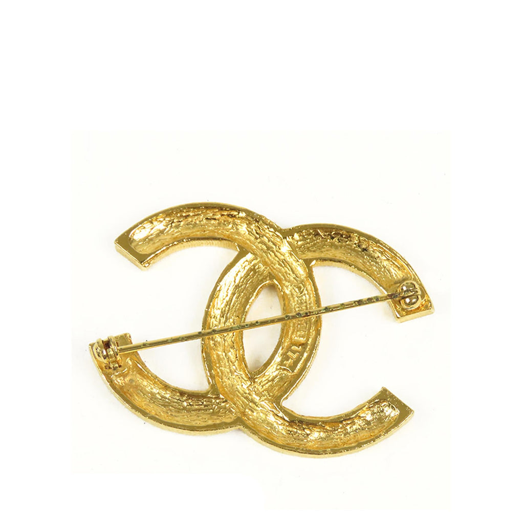 Chanel CC Rhinestone Brooch (SHG-TMJJyo)