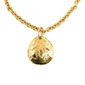 Chanel CC Round Pendant Necklace