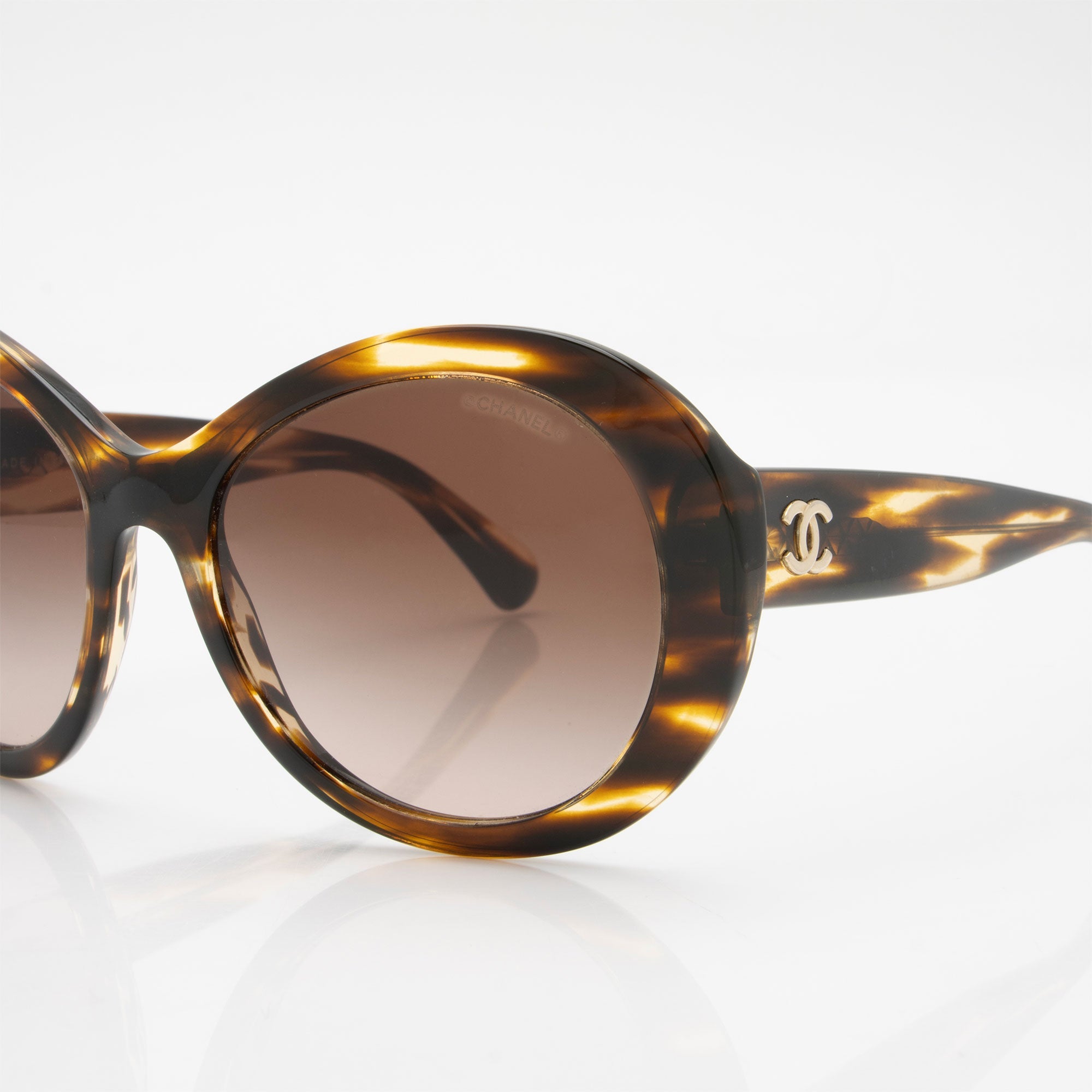 Chanel CC Round Sunglasses